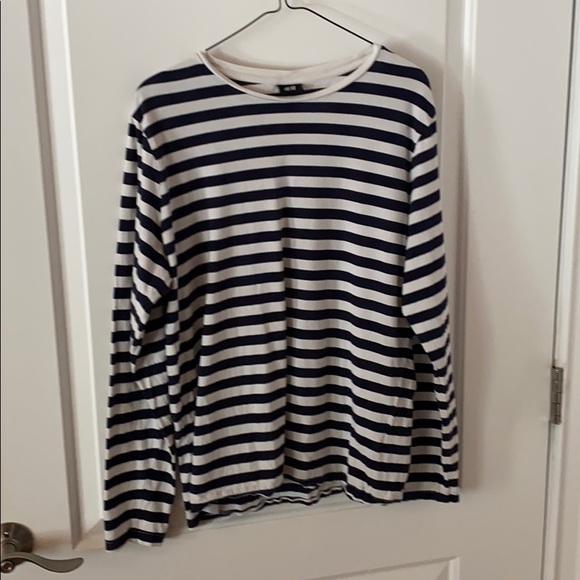H&M Other - H&M Striped Long Sleeve Shirt Blue/White